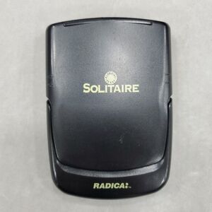 Radica flip top solitaire handheld game